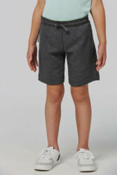 Proact Gyerek rövid nadrág Proact PA1023 Kid'S Fleece Multisport Bermuda Shorts -8/10, Grey Heather