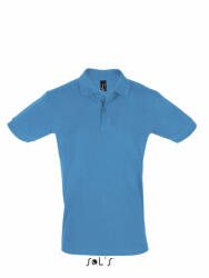 SOL'S Férfi galléros póló SOL'S SO11346 Sol'S perfect Men - polo Shirt -S, Aqua