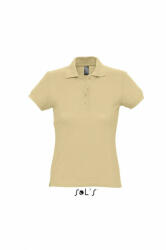 SOL'S Női galléros póló SOL'S SO11338 Sol'S passion - Women'S polo Shirt -S, Sand