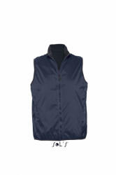 SOL'S Uniszex mellény SOL'S SO44001 Sol'S Winner - Contrasted Reversible Bodywarmer -S, Navy