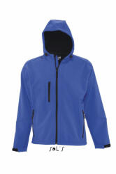 SOL'S Férfi Softshell SOL'S SO46602 Sol'S Replay Men - Hooded Softshell -XL, Royal Blue