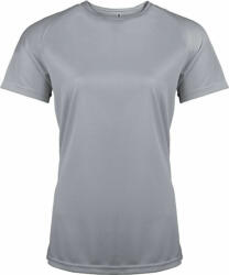 Proact Női póló Proact PA439 Ladies' Short-Sleeved Sports T-Shirt -S, Dark Grey