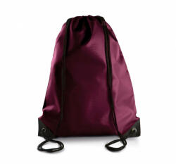 Kimood Uniszex hátizsák Kimood KI0104 Drawstring Backpack -Egy méret, Burgundy