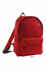 SOL'S Uniszex hátizsák SOL'S SO70100 Sol'S Rider - 600D polyester Rucksack -Egy méret, Red