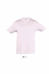 SOL'S Gyerek póló SOL'S SO11970 Sol'S Regent Kids - Round neck T-Shirt -10A, Pale Pink