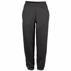 Just Hoods Uniszex nadrág Just Hoods AWJH072 College Cuffed Jogpants -S, Charcoal