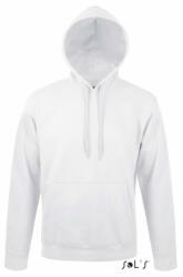 SOL'S Uniszex kapucnis pulóver SOL'S SO47101 Sol'S Snake - Hooded Sweatshirt -XL, White