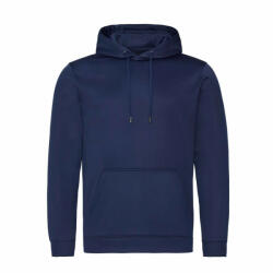 Just Hoods Uniszex kapucnis pulóver Just Hoods AWJH006 Sports polyester Hoodie -M, Oxford Navy