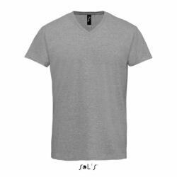 SOL'S Férfi póló SOL'S SO02940 Sol'S Imperial v Men - v-nyakú póló -XL, Grey Melange