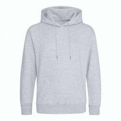 Just Hoods Uniszex kapucnis pulóver Just Hoods AWJH201 Organic Hoodie -3XL, Heather Grey
