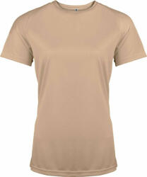 Proact Női póló Proact PA439 Ladies' Short-Sleeved Sports T-Shirt -L, Sand