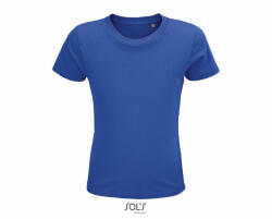 SOL'S Gyerek póló SOL'S SO03580 Sol'S Crusader Kids - Round-neck Fitted Jersey T-Shirt -6A, Royal Blue