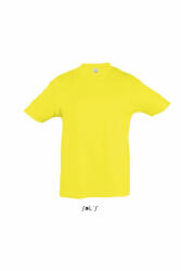 SOL'S Gyerek póló SOL'S SO11970 Sol'S Regent Kids - Round neck T-Shirt -4A, Lemon