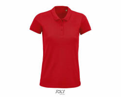 SOL'S Női galléros póló SOL'S SO03575 Sol'S planet Women - polo Shirt -2XL, Red