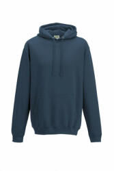 Just Hoods Uniszex kapucnis pulóver Just Hoods AWJH001 College Hoodie -L, Airforce Blue