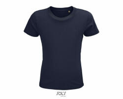 SOL'S Gyerek póló SOL'S SO03580 Sol'S Crusader Kids - Round-neck Fitted Jersey T-Shirt -10A, French Navy