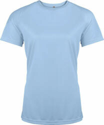 Proact Női póló Proact PA439 Ladies' Short-Sleeved Sports T-Shirt -2XL, Sky Blue