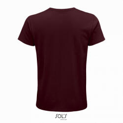 SOL'S Férfi póló SOL'S SO03582 Sol'S Crusader Men - Round-neck Fitted Jersey T-Shirt -M, Burgundy