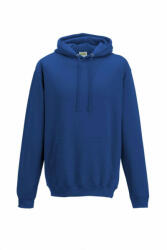 Just Hoods Uniszex kapucnis pulóver Just Hoods AWJH001 College Hoodie -XL, Royal Blue