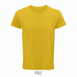 SOL'S Férfi póló SOL'S SO03582 Sol'S Crusader Men - Round-neck Fitted Jersey T-Shirt -2XL, Gold