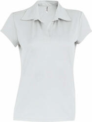 Proact Női galléros póló Proact PA483 Ladies' Short-Sleeved polo Shirt -M, White