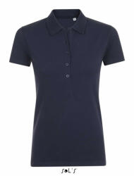 SOL'S Női galléros póló SOL'S SO01709 Sol'S phoenix Women - Cotton-Elastane polo Shirt -M, French Navy