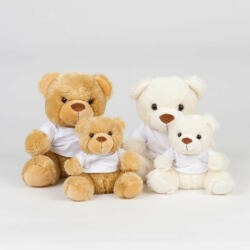 Mumbles Uniszex póló Mumbles MM030 Bear In A T-Shirt -M, Cream