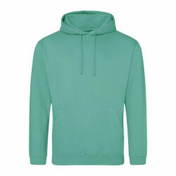 Just Hoods Uniszex kapucnis pulóver Just Hoods AWJH001 College Hoodie -L, Spring Green