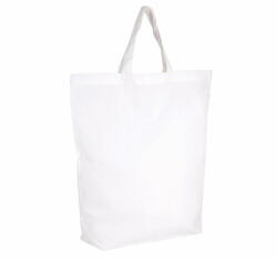 Kimood Uniszex táska Kimood KI0247 Cotton Shopper Bag -Egy méret, White