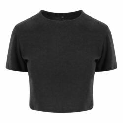 Just Ts Női póló Just Ts JT006 Tri-Blend Rövid Fazonú póló -L, Heather Black
