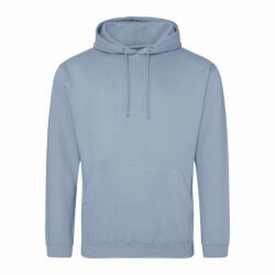 Just Hoods Uniszex kapucnis pulóver Just Hoods AWJH001 College Hoodie -XS, Dusty Blue