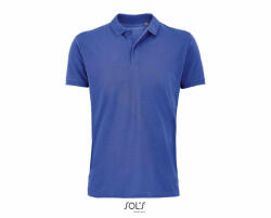 SOL'S Férfi póló SOL'S SO03566 Sol'S planet Men - polo Shirt -S, Royal Blue