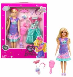 Mattel Prima mea păpușă Barbie: Păpușă Delux cu păr blond (HMM66) Papusa Barbie