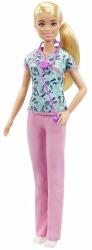 Mattel Barbie Careers dolls: Barbie asistentă - cu păr blond (GTW39)