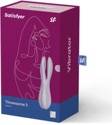 Satisfyer Threesome 2 csiklóvibrátor (lila) - szeresdmagad