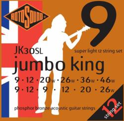 Rotosound JK30SL Jumbo King Set de corzi pentru chitară acustică (JK30SL)