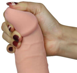 Lovetoy Vibrator (10) The Ultra Soft Dude - 21 cm Vibrator