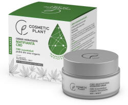Cosmetic Plant - Cremă hidratantă matifiantă CBD, 50 ml, Face Care Cosmetic Plant Crema 50 ml