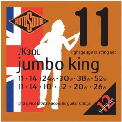 Rotosound JK30L Jumbo King Set de corzi pentru chitară acustică (JK30L)