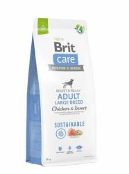 Brit Care Dog Sustainable Adult Large Breed Chicken & Insect felnőtt nagytestű kutyatáp csirkével és rovarokkal 12kg