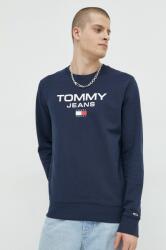 Tommy Hilfiger hanorac de bumbac barbati, culoarea albastru marin, cu imprimeu PPYX-BLM03E_59X