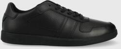 Calvin Klein sneakers din piele culoarea negru PPYY-OBM25H_99X