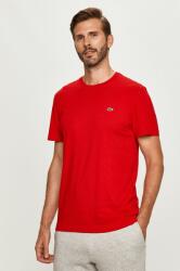 Lacoste tricou din bumbac culoarea roșu, uni TH2038-166 PPYK-TSM10F_33X