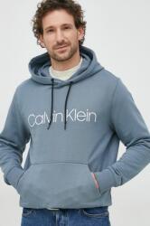 Calvin Klein hanorac de bumbac barbati, cu glugă, cu imprimeu PPYX-BLM01B_55X