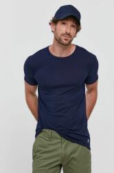 Ralph Lauren tricou (3-pack) bărbați, culoarea bleumarin, material uni 714830000000 PPY8-TSM0CZ_59A (714830304005)