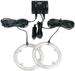 LAMPA NR-10 - neon gyűrű hangszóróhoz - 10cm - lila - 12V