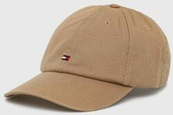 Tommy Hilfiger șapcă de baseball din bumbac , culoarea bej, neted PPYX-CAM014_80X
