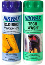 Nikwax Set Nikwax Detergent si Solutie impermeabilizat pentru imbracaminte - 300ml (5020716010303)