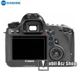 SUNSHINE Hydrogel TPU kamera, fényképező védőfólia - Ultra Clear, ÖNREGENERÁLÓ! - 1db, a kijelzőt védi - Canon EOS 6D