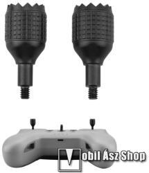 DJI FPV Combo távirányító alumínium analóg kar - 1pár / 2db, csúszásgátló recés, 1.85 x 0.85 x 0.85 cm - FEKETE
